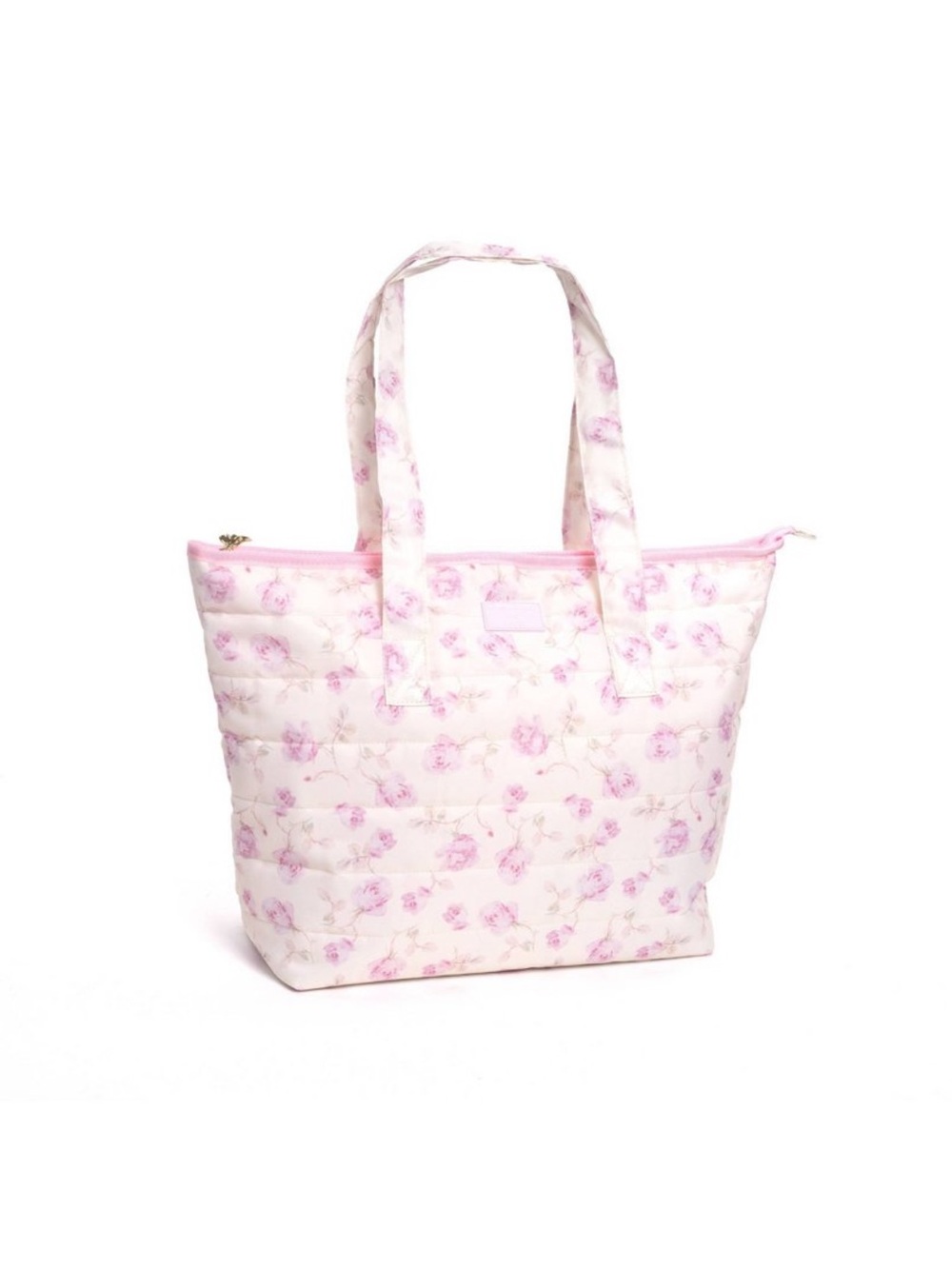 LOVESHACKFANCY x Target Yoobi Ribbon Rosa Quilted Tote Bag Sterling Dusk✨